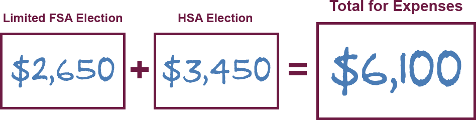 Using a limited FSA to handle larger known medical expenses