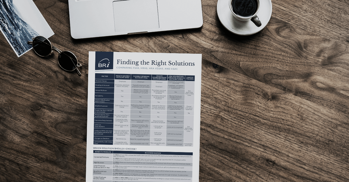 Comparing Pre-tax Health Accounts