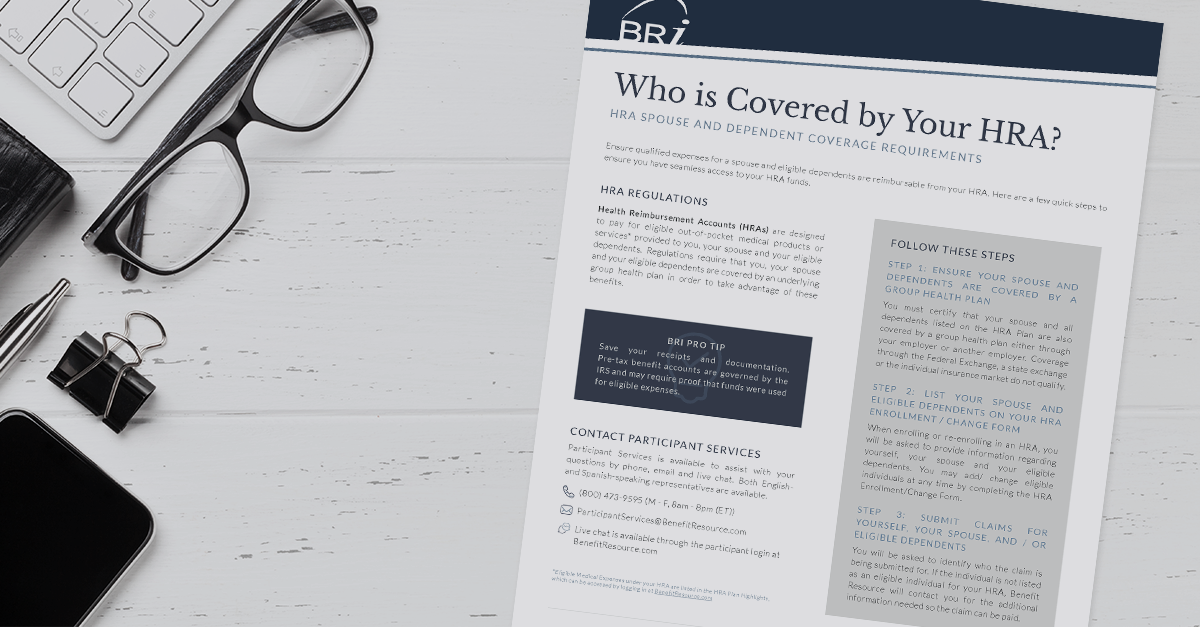 Who is Covered by Your HRA?