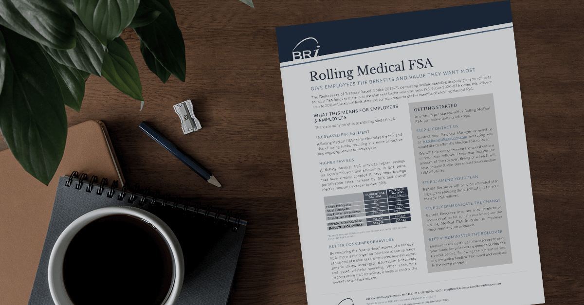 Rolling Medical FSA Prospect Flyer