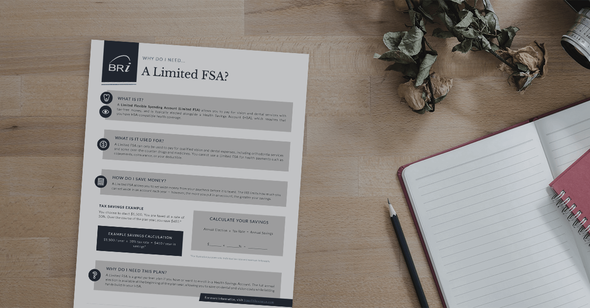 Why Do I Need: A Limited FSA?
