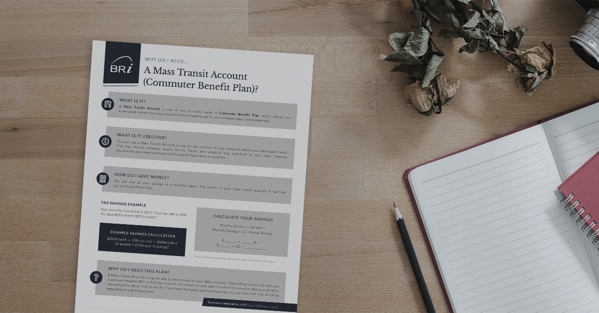 Why Do I Need: A Mass Transit (Commuting) Account?