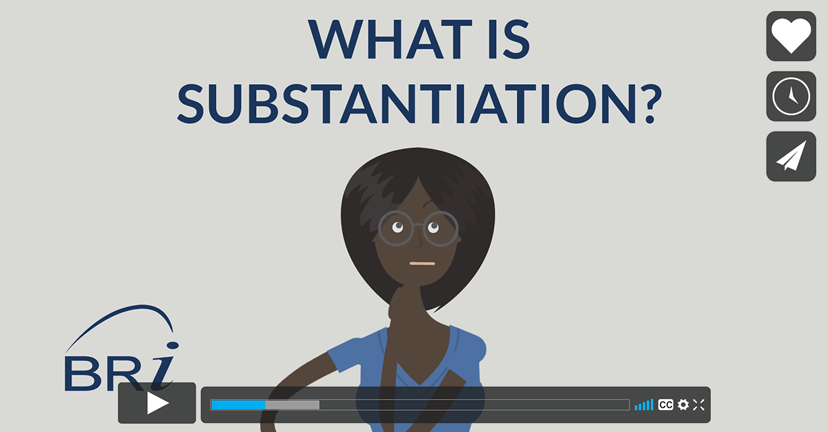 [Video] What is Substantiation?