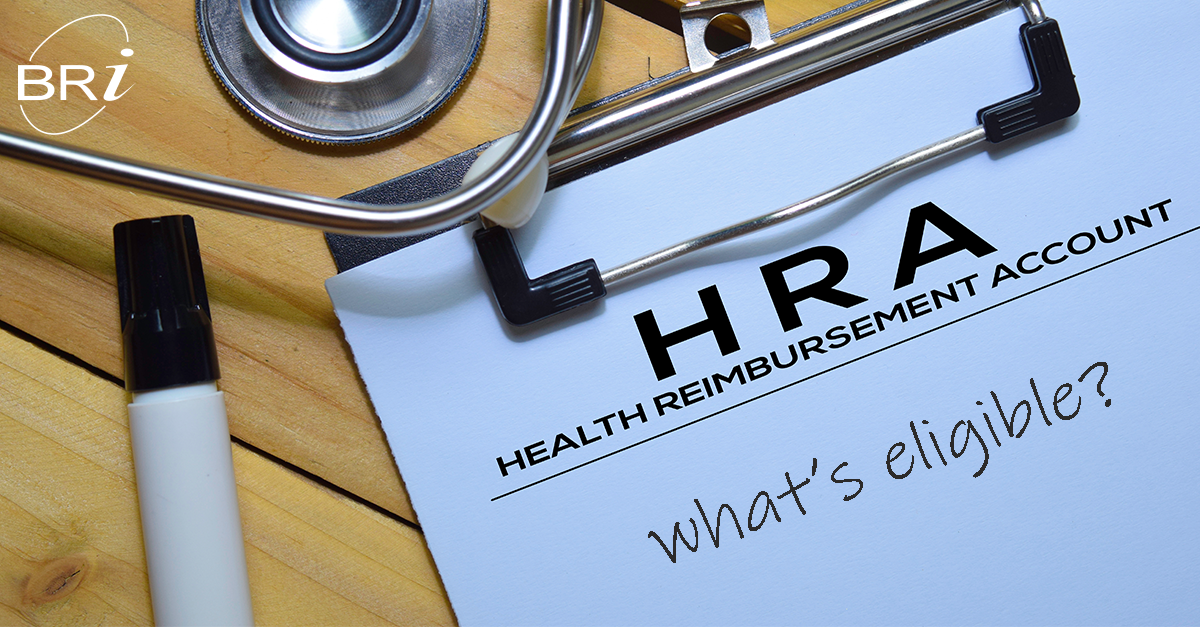 Understanding HRA eligible expenses, BRI