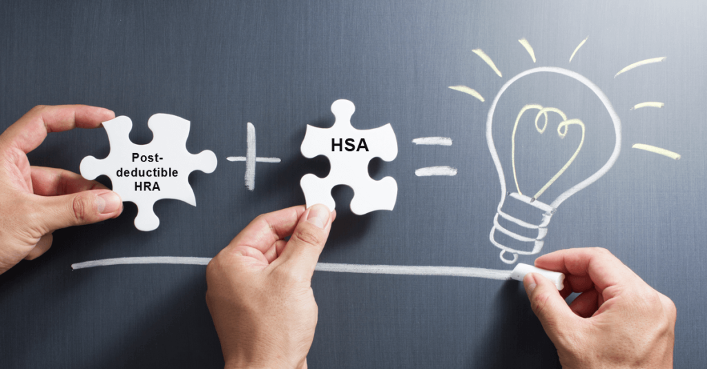 HSA plus post-deductible HRA equals a bright idea