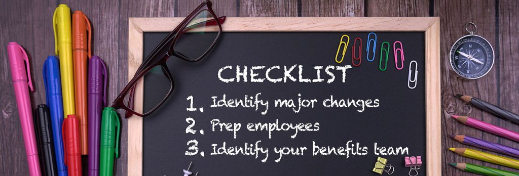 Benefits Planning Checklist - 3 steps