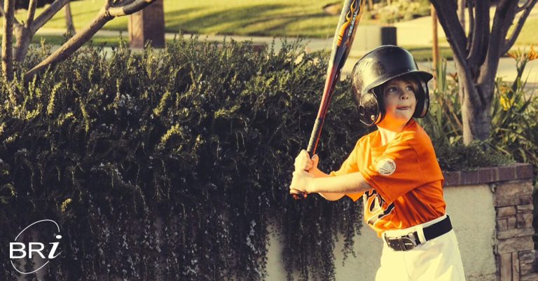 child care kid baseball