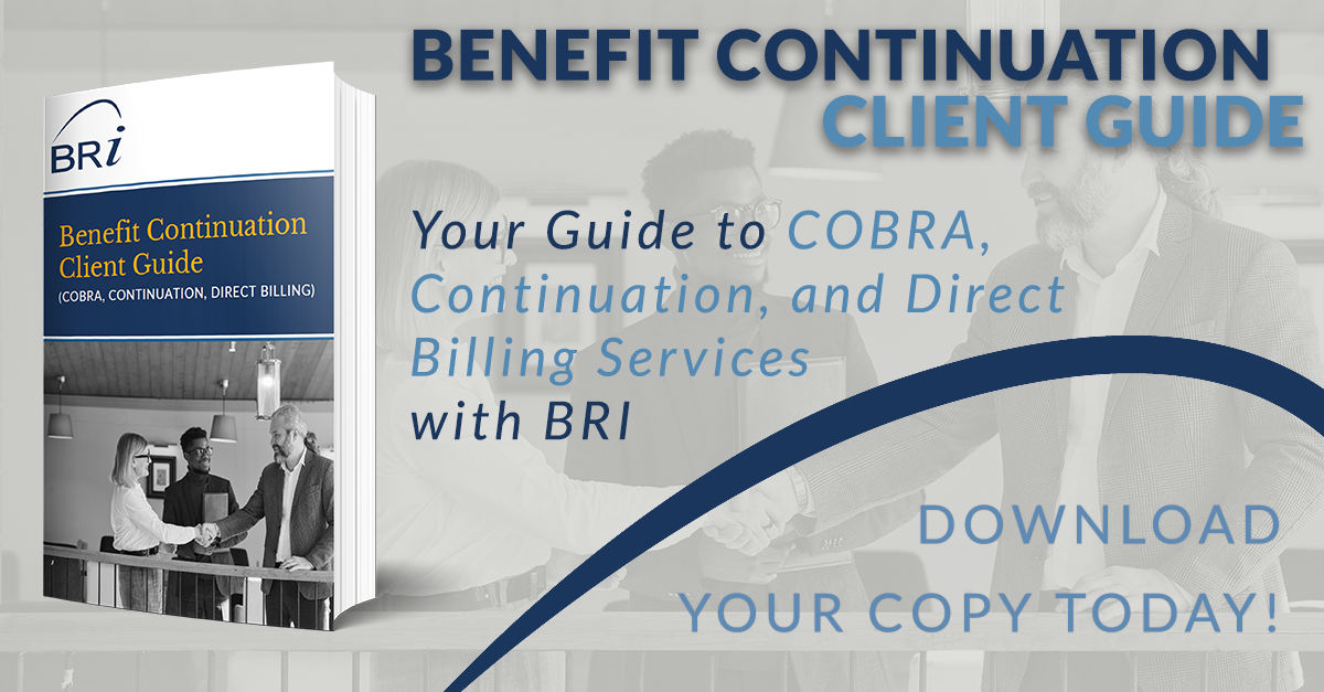 Client Guide: COBRA, Continuation, & Direct Billing Services